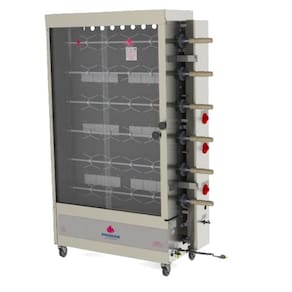 Maquina De Frango Pr-631tr 30 Assados Queimador Infravermelho A Gas Bivolt - Progas