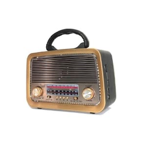Rádio Retro Vintage Am Fm Sw Usb Mp3 Bluetooth – Bivolt