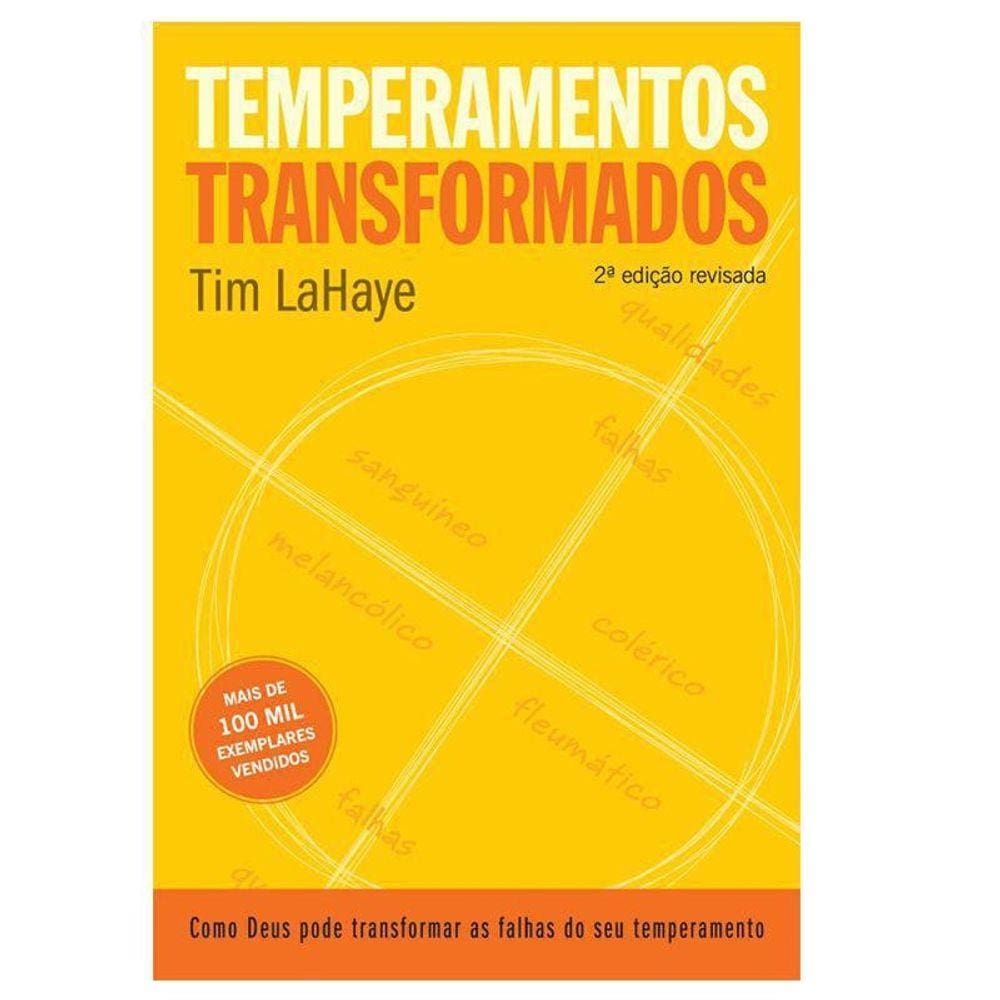 Livro Temperamentos Transformados | Tim Lahaye