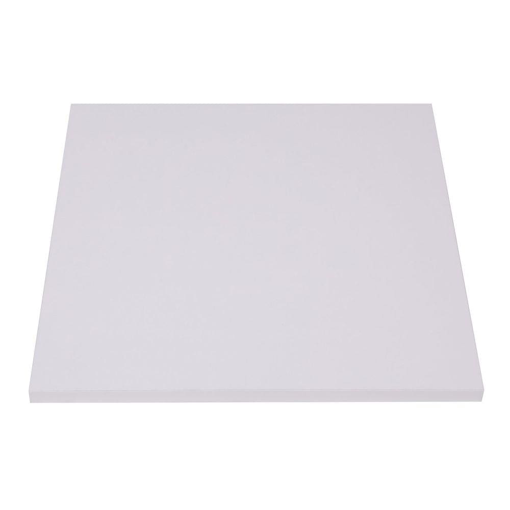 Tampo Quadrado para Mesa 60cm OR Design Branco