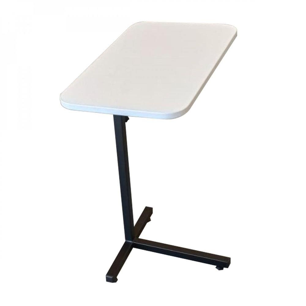 Mesa Lateral 60cm Devan Preto/Branco