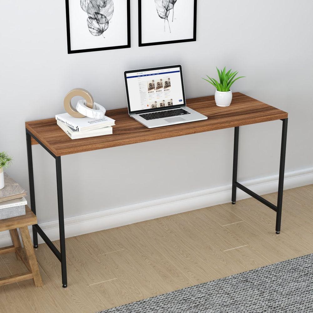 Escrivaninha Industrial 135cm Active Yescasa Nogal