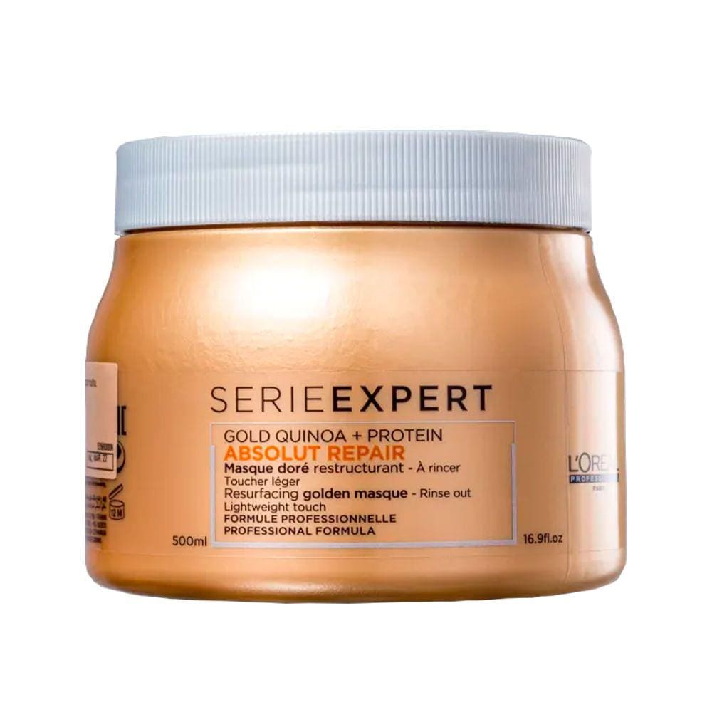 Máscara Capilar L`Oréal Professionnel Absolut Repair Gold Quinoa + Protein 500g