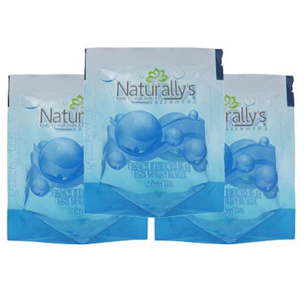 Banho Espuma  Naturallys Sache 30 Ml Cx 250