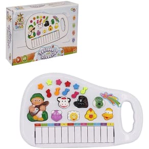 Teclado Piano Com Som De Animais Brinquedo Infantil Xin Anda