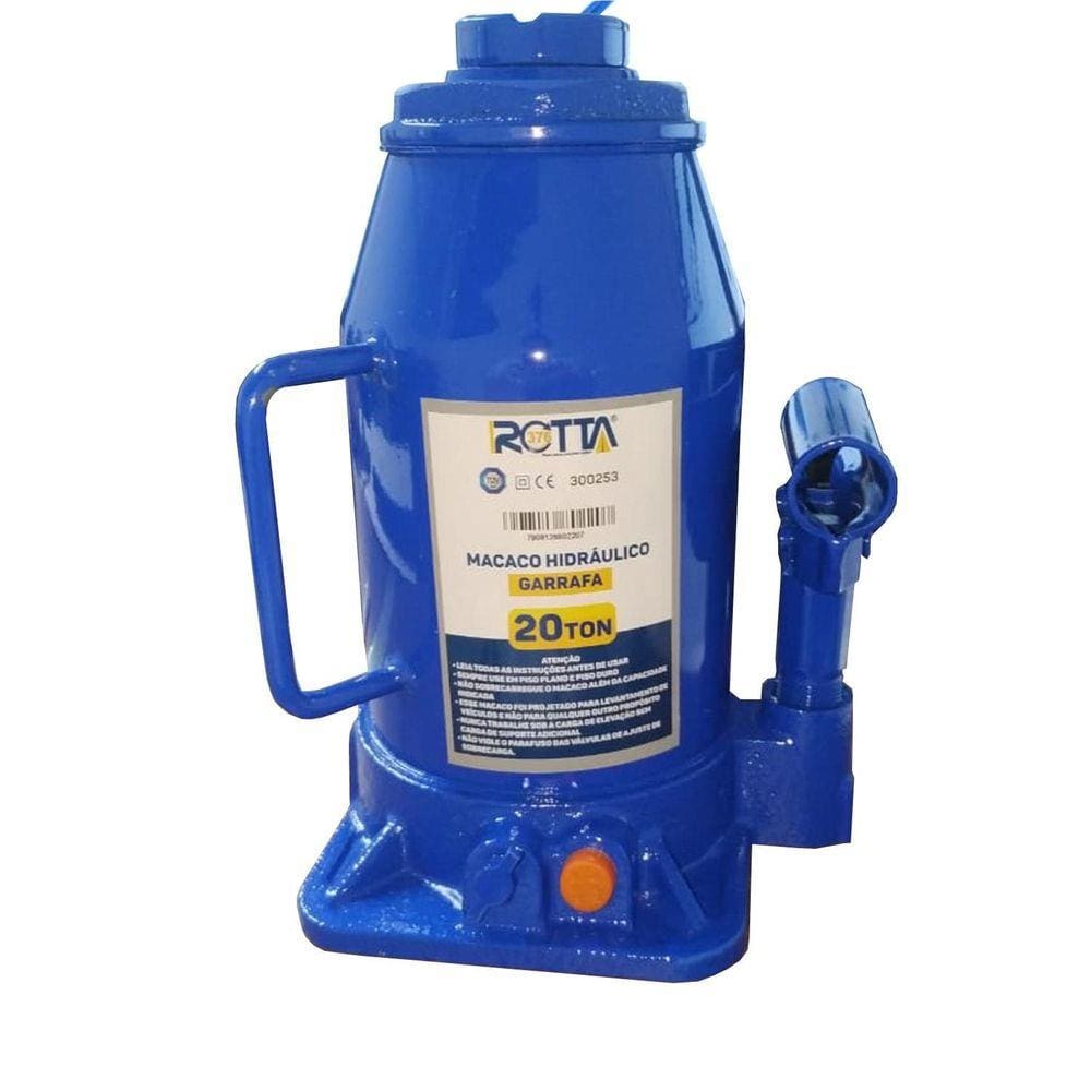 Macaco Hidraulico Manual Tipo Garrafa 20 Ton