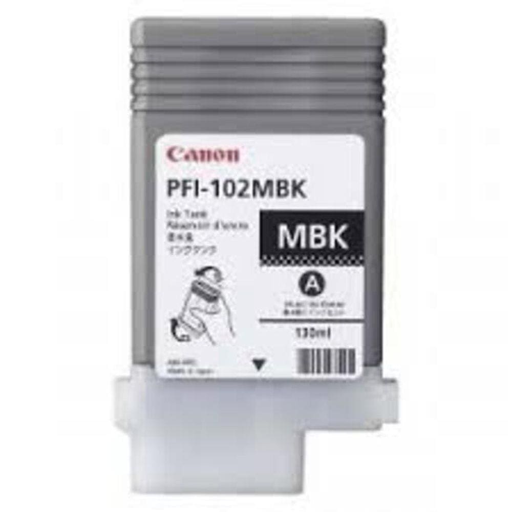 Cartucho Canon Plotter Pfi 102mbk Preto