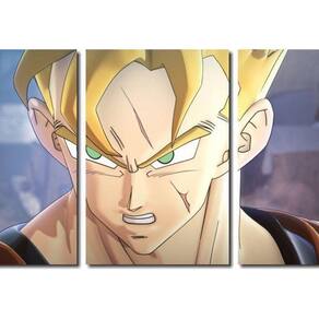 Quadro Decorativo Dragon Ball  Z Goku Sayajin 3 Peça M19