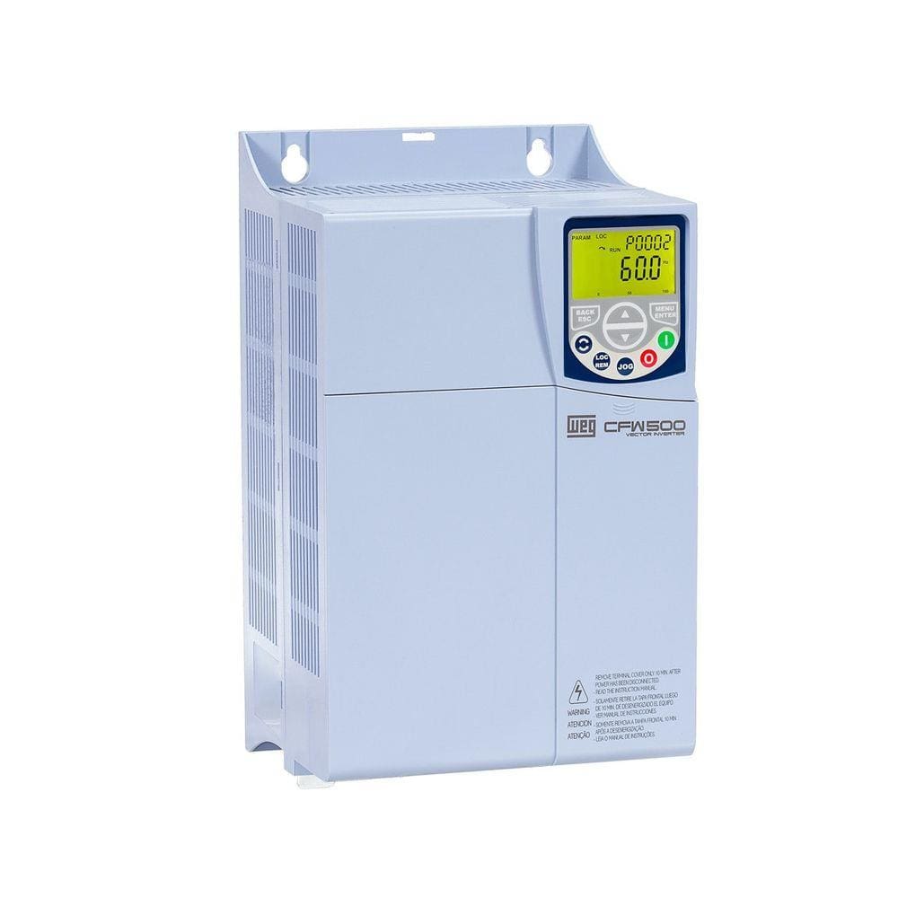Inversor de frequência CFW500 15cv 380v/440v 24a Tri WEG