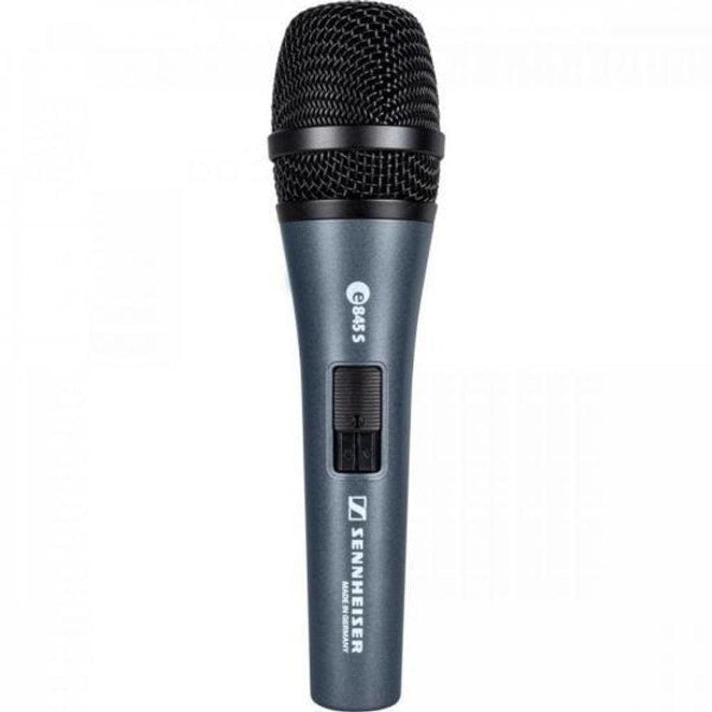 Microfone Dinâmico Super Cardióide E845-S Sennheiser
