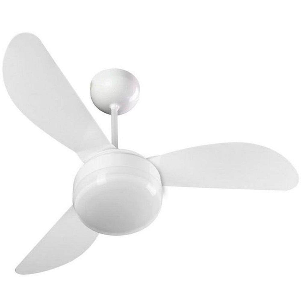 Ventilador De Teto Branco Forte 130 W