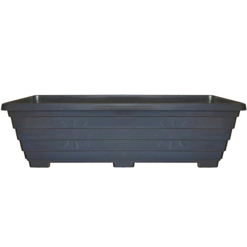 Floreira Plástica 21 X 60 Cm Decorativa Suculentas 05 Und