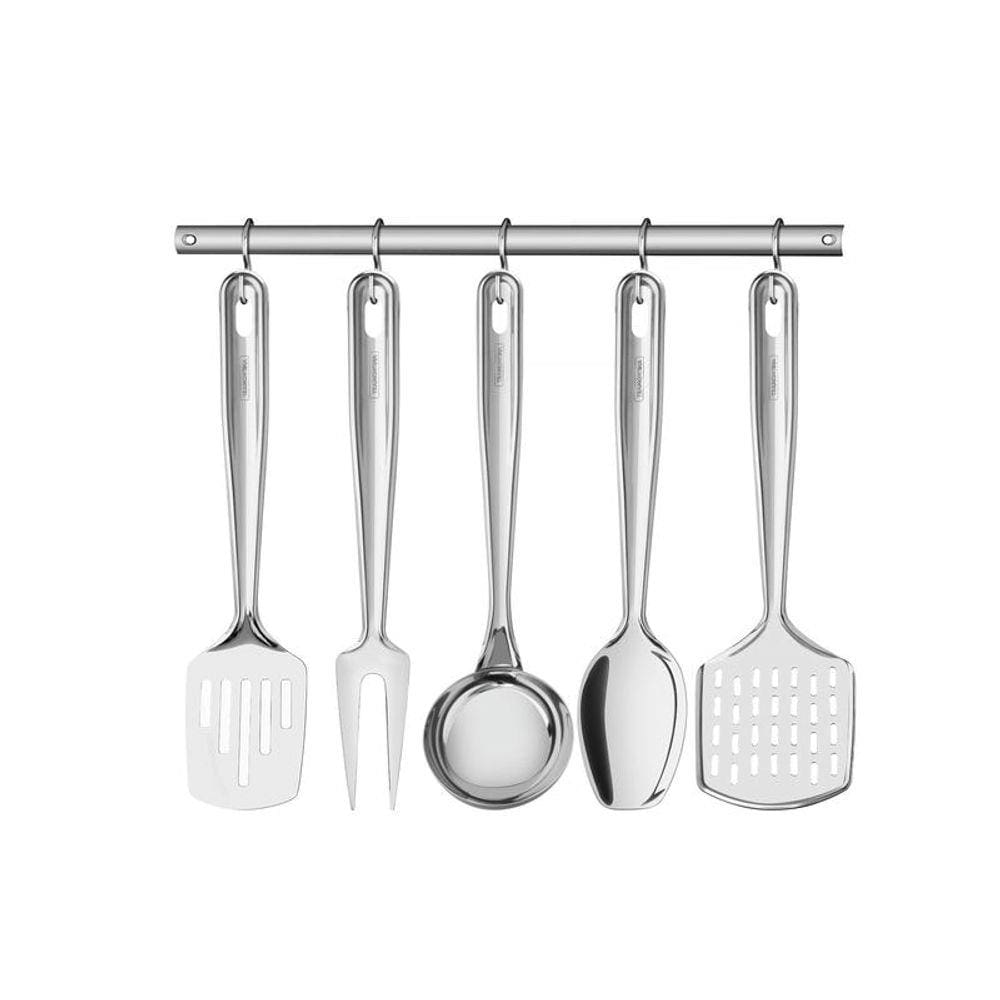 Jogo de utensílios aço inox 5 pç Tramontina
