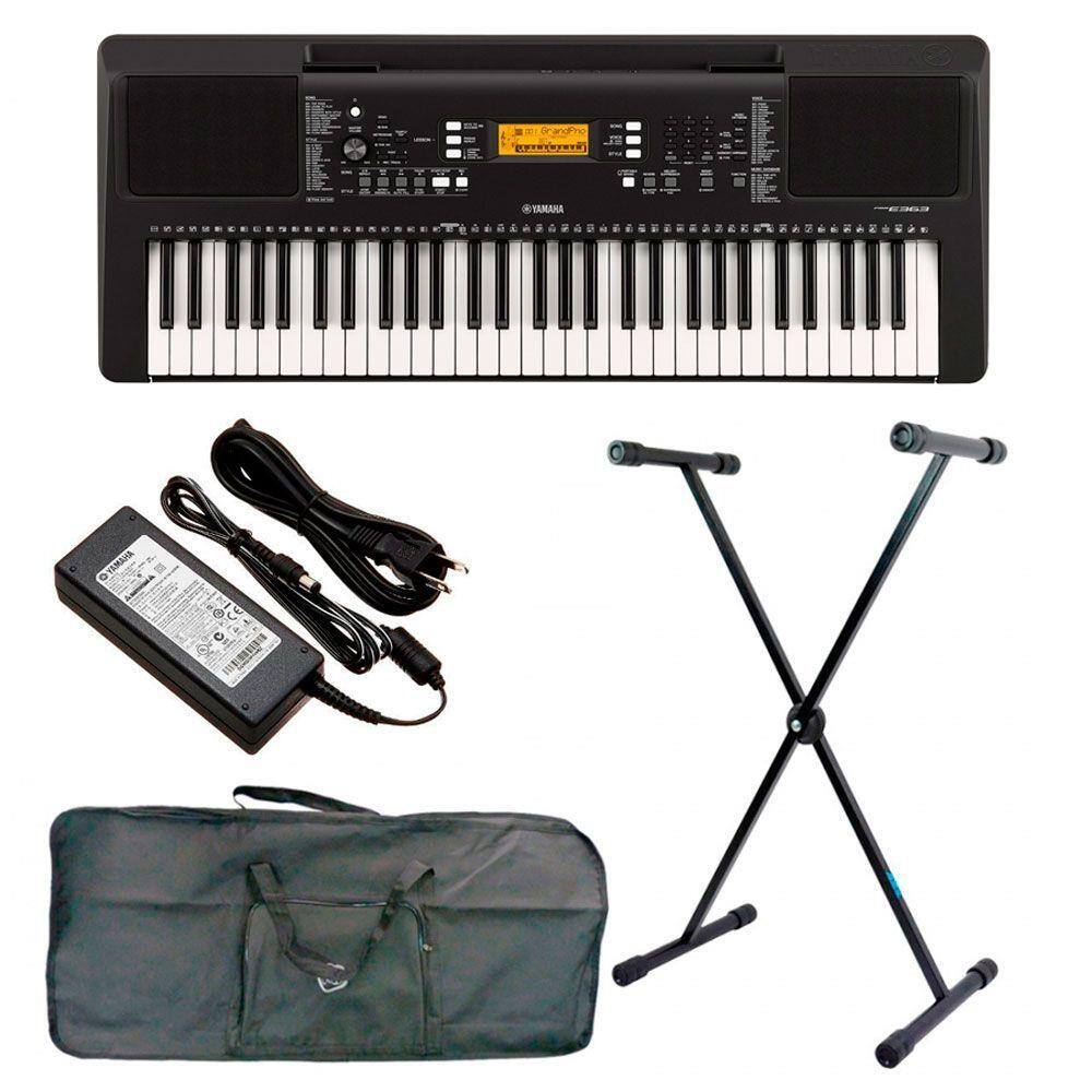 Teclado musical yamaha com usb