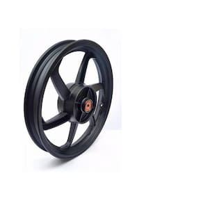Roda traseira liga leve 6 palitos Titan Fan 150 rolamentos