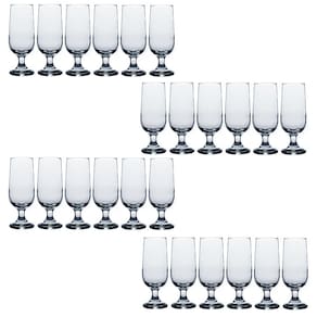 Taça De vidro Chopp 300ml Hannover Cerveja Casa Linda - 24Un