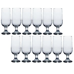 Taça De vidro Chopp 300ml Hannover Cerveja Casa Linda - 12Un