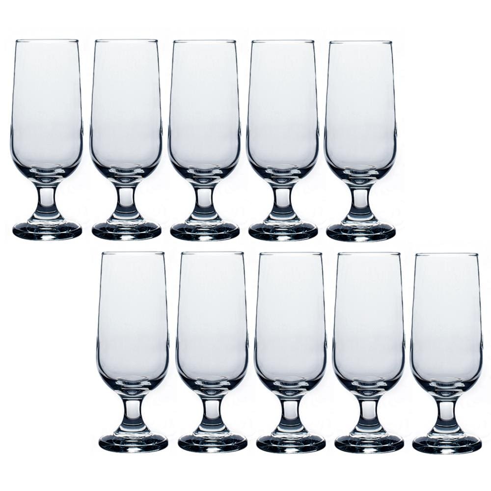 Taça De vidro Chopp 300ml Hannover Cerveja Casa Linda - 10Un