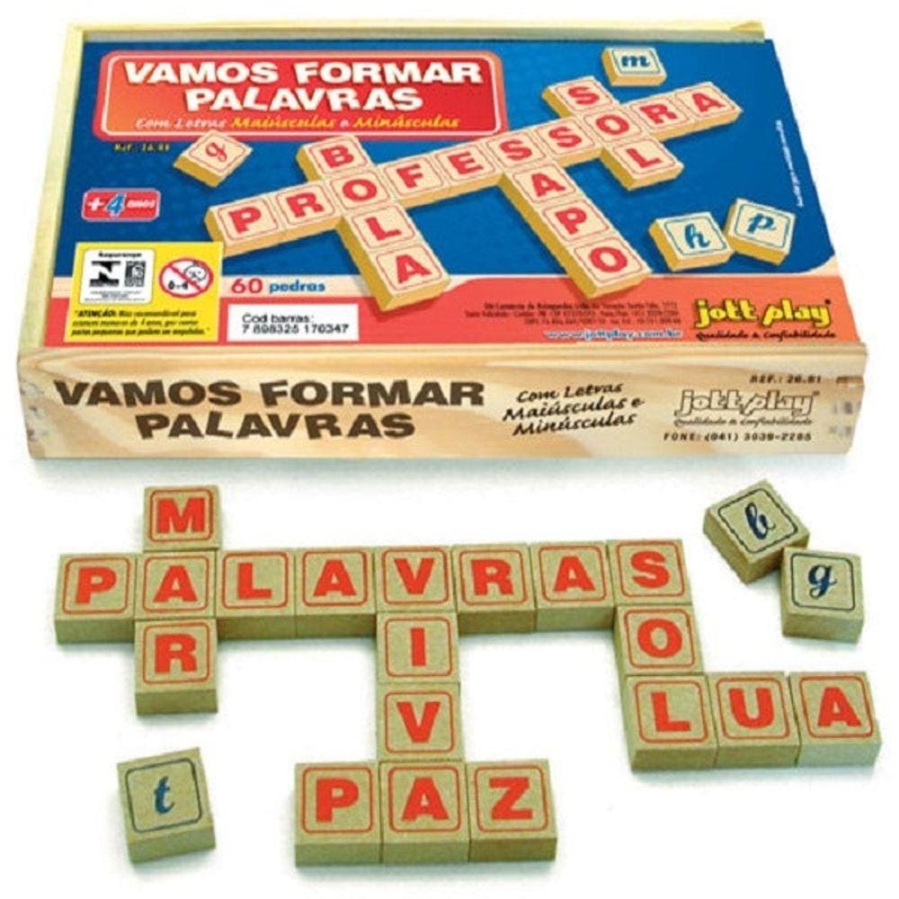 Vamos Formar Palavras 60 Pedras