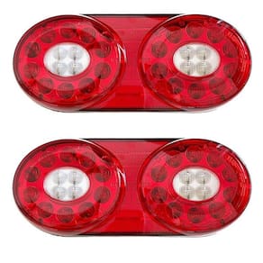 Par Lanterna Traseira Style Carreta Randon Led Apos 2013