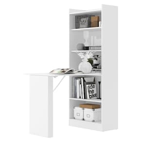 Armário Multiuso e Mesa Retrátil com Organizador Multimóveis