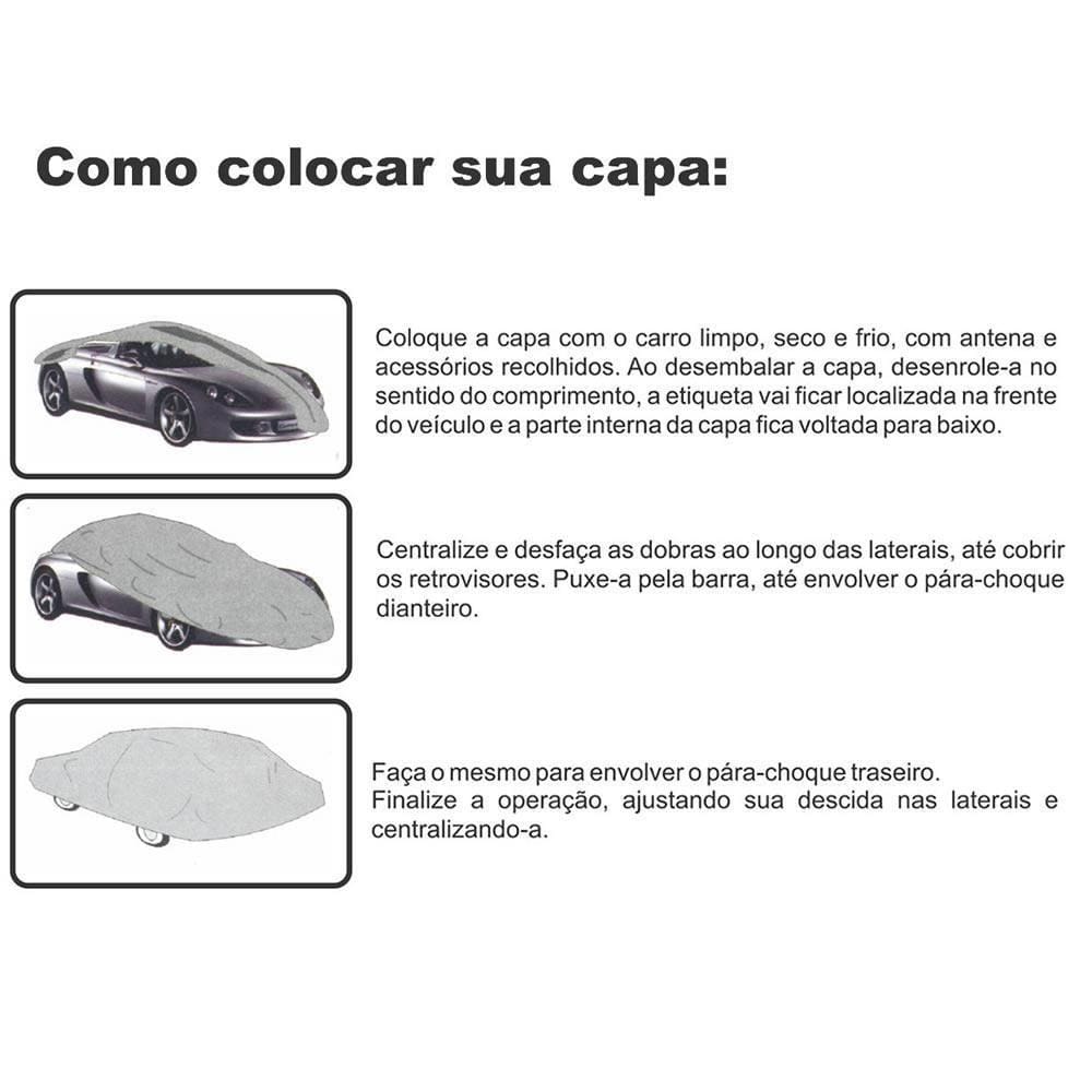 Capa Automotiva Cobertura Forro Proteção Tamanho G Vhip