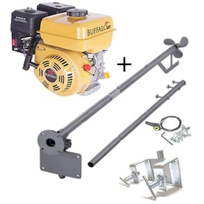 Motor Barco Buffalo 7 Cv 4tempo Popa E Rabeta Completa 1.70