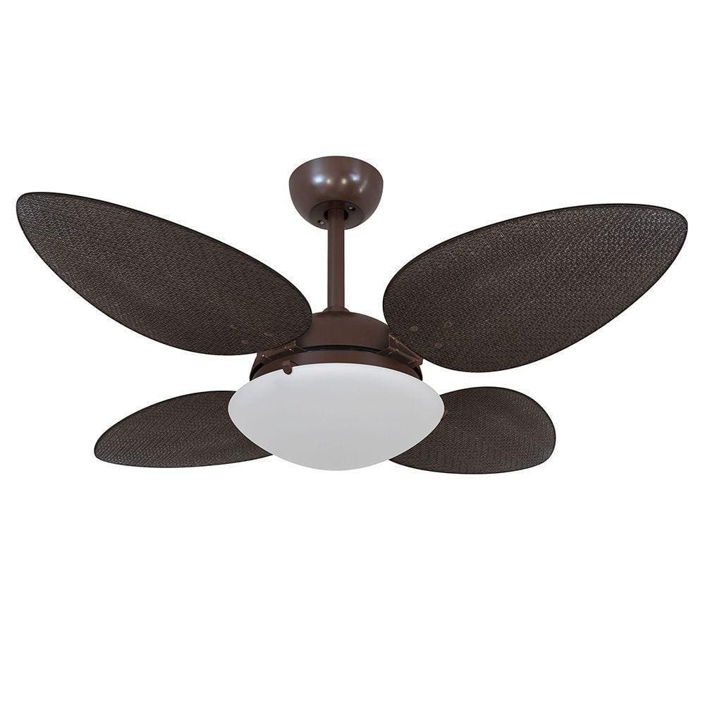 Ventilador De Teto Volare Café Vd300 4 Pás Tabaco - 127V