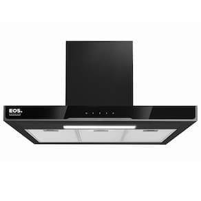 Coifa e Depurador EOS ECO90PTDP Premium Digital Touch Inox Preta 110V 110V