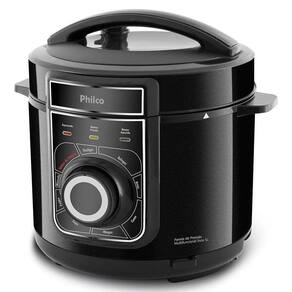Panela De Pressão Elétrica Philco 5 Litros - Preto - 110V