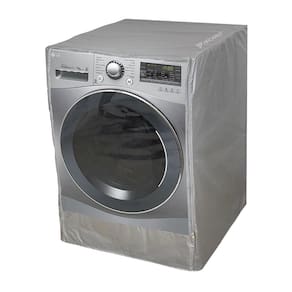 Capa Lava e Seca LG 11kg Smart Care Prime Abertura Frontal Transparente Ziper Cinza
