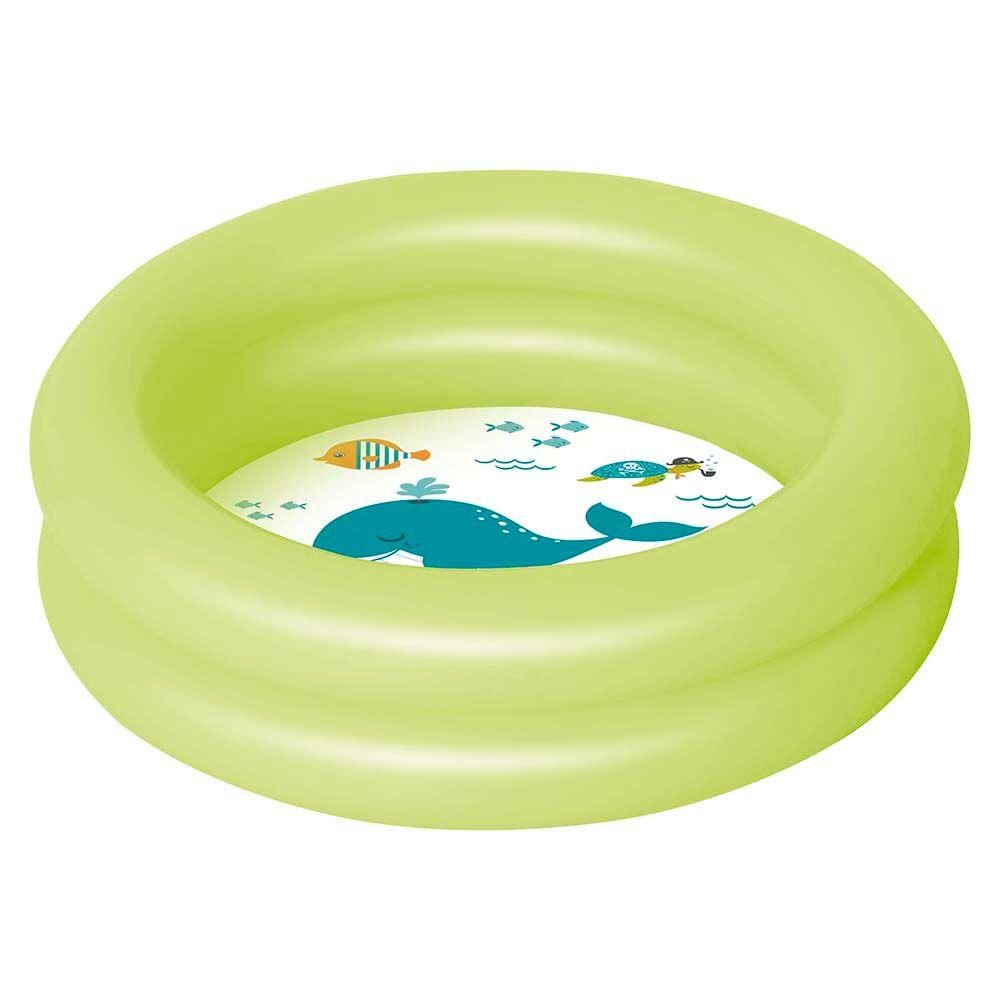 Banheira Inflável Redonda Mor 28L verde