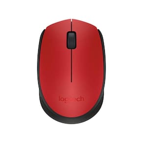 Mouse Sem Fio Logitech M170 Vermelho