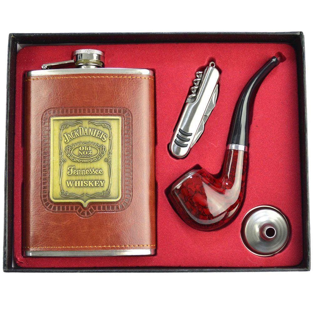 Cantil De Bolso Porta Bebida WhiskyCachimbo CBRN09008