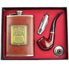 Cantil De Bolso Porta Bebida WhiskyCachimbo CBRN09008