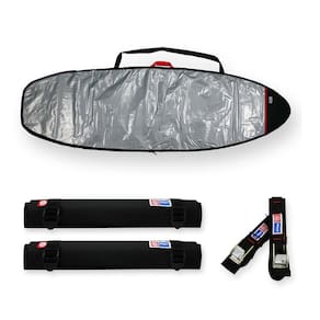 Espuma 40cm + Fita Rack + Capa Prancha Fun Refletiva 7`0-7`4 - Maori Extreme