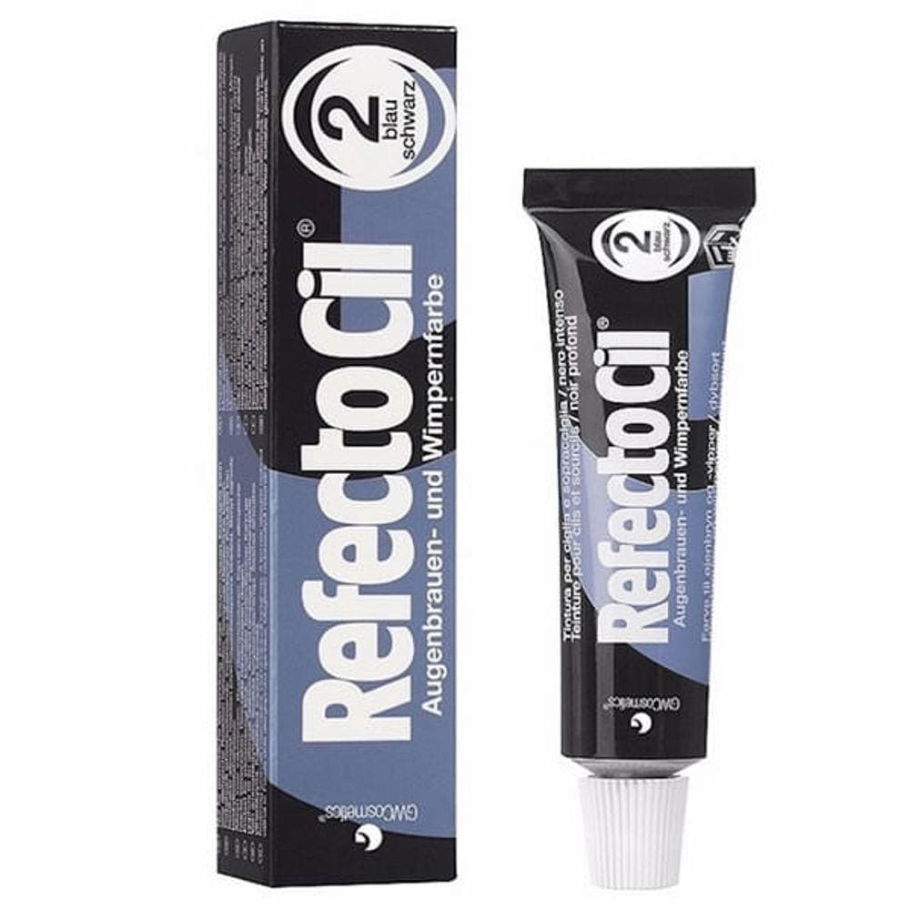 Tinta para sobrancelha Refectocil Preto Azulado 2.0