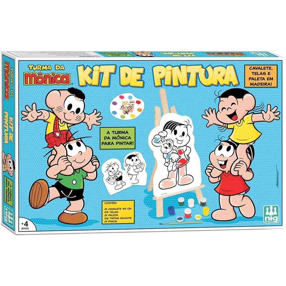 Mad Kit De Pintura Turma Da Mônica - 0766