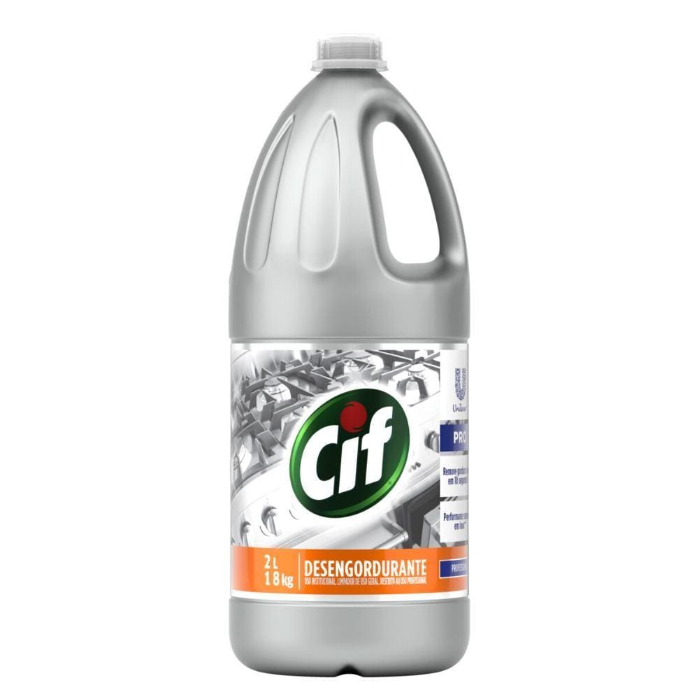 Limpador Desengordurante Cif Profissional Sem Perfume 2L