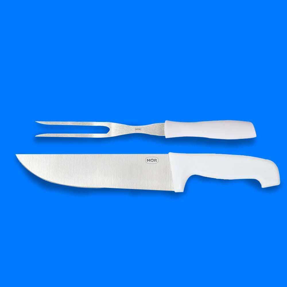 Conjunto Assador 2pçs Faca 9" Garfo-Mor