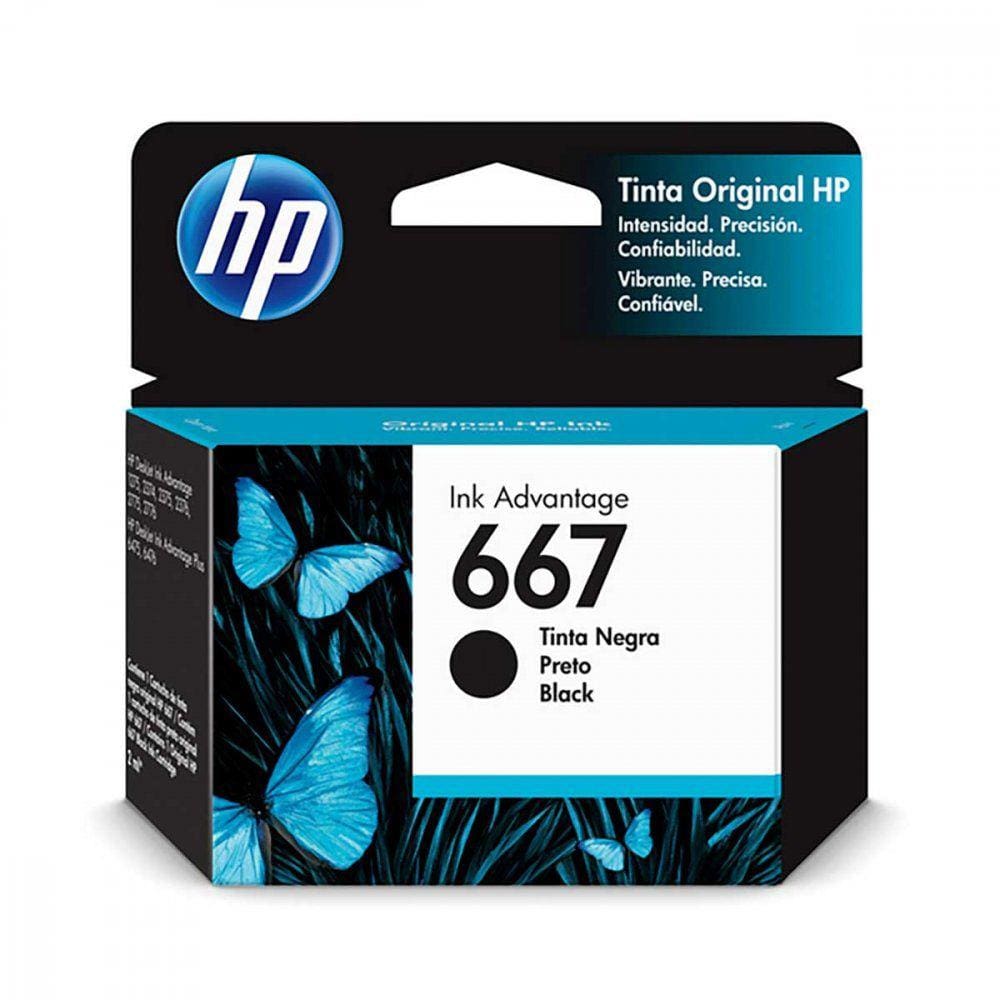 Cartucho De Tinta 667 3ym79ab Hp