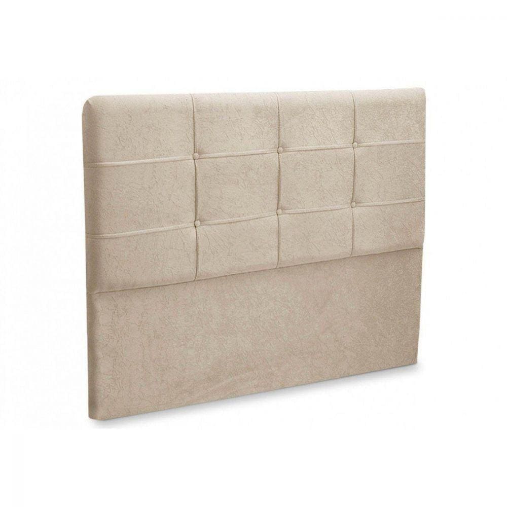 Cabeceira Cama Box Casal 140cm London Bege