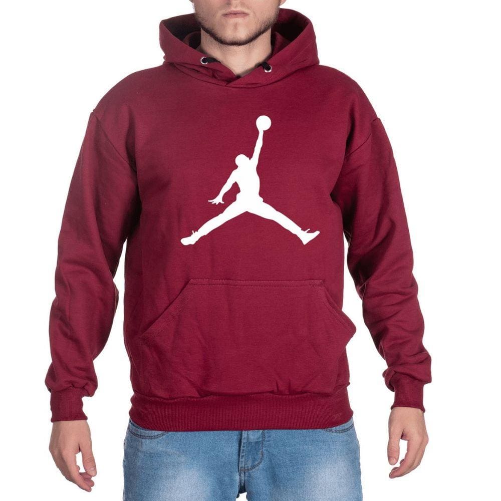 jordan moletom com capuz mens red