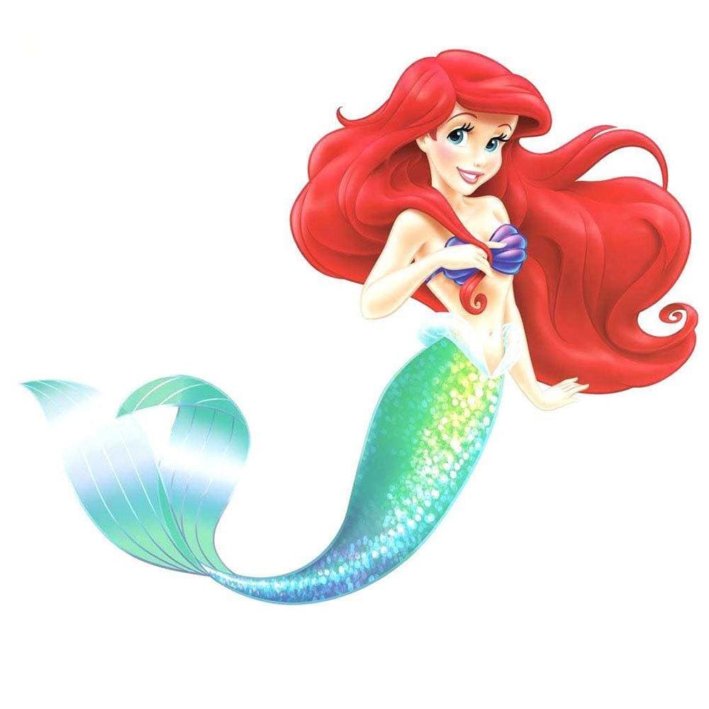 Adesivo de Parede Pequena Sereia Colorido - Disney York III | 2360