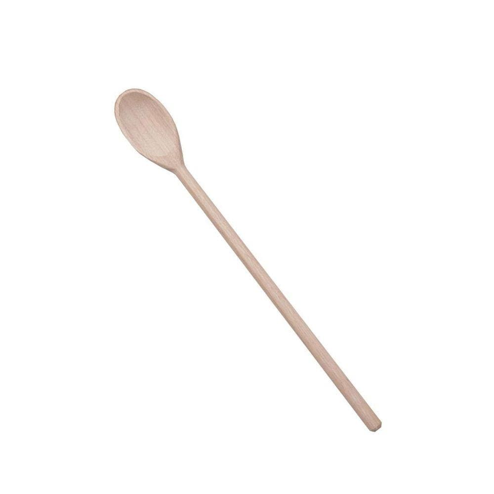 Colher De Pau Madeira Tamanho 32Cm Resistente Cozinheiros