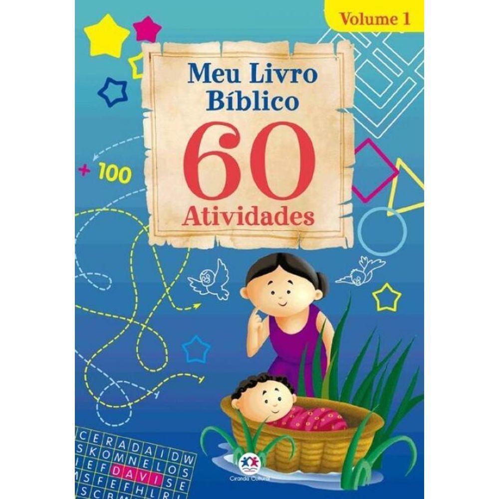 Meu Livro Bíblico 60 Atividades - Vol.1