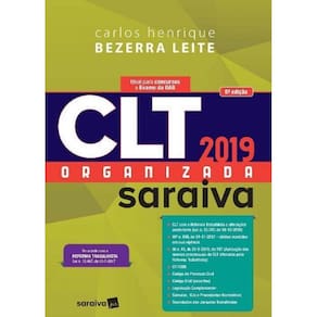 C.L.T. Organizada Saraiva - 06Ed/19