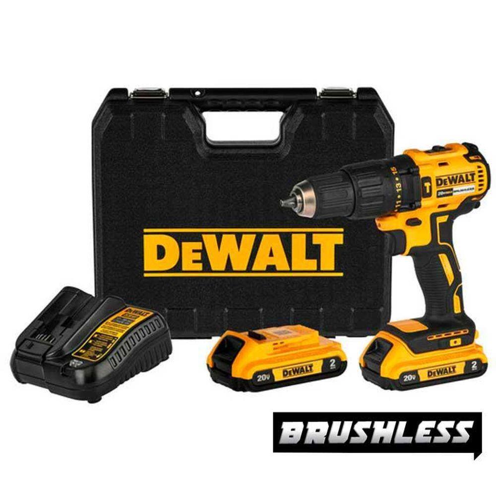 Parafusadeira Furadeira Impacto 20v Brushless Dcd7781d1 Ponto