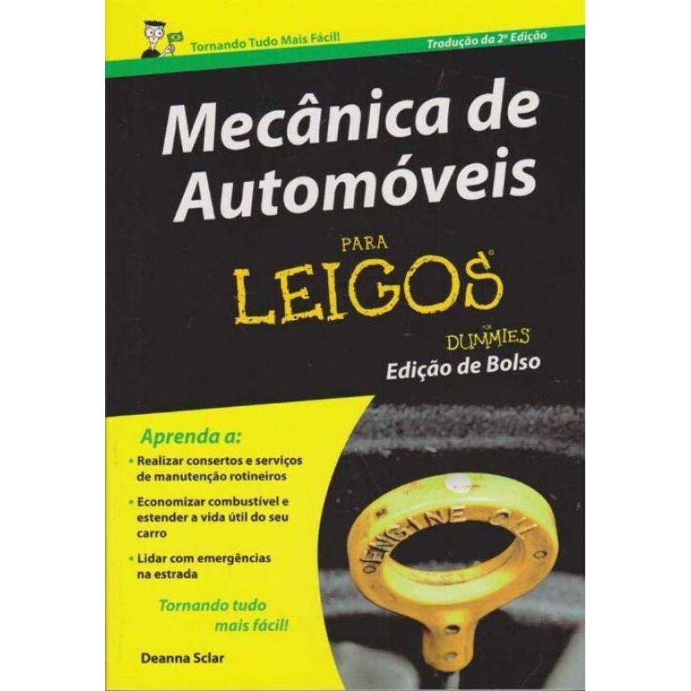 Mecânica de Autómoveis Para Leigos - (Bolso)