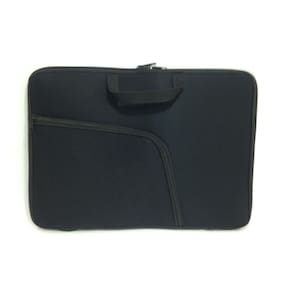 Capa Para Notebook Com Bolso Tipo Maleta 15,6" Preta